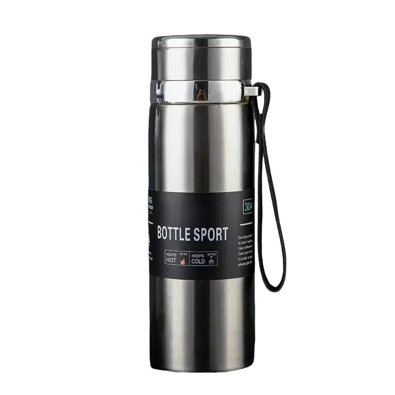 1L Thermal Water Bottle Vacuum Flasks Stainless Steel Thermos Bottle Keep Cold and Hot Water Bottle Thermos for Water Tea Coffee